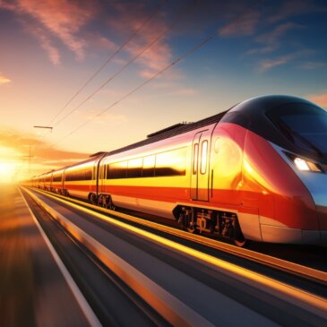 Brightline West začel s terenskimi preiskavami za projekt hitre železnice, ki povezuje Kalifornijo in Las Vegas